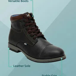 id Lace-Up Classic Boots Boots For Men image 3
