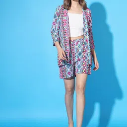 matwali Shirt Regular Shorts Co-ords Set-picture-21