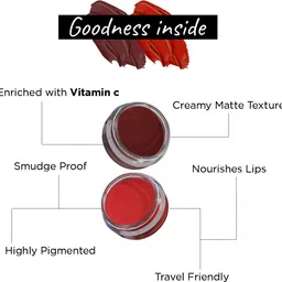 seven seas Lips & Cheek Tint Combo Pack Of 2 Enriched With Vitamin C Tint With Brush image 3