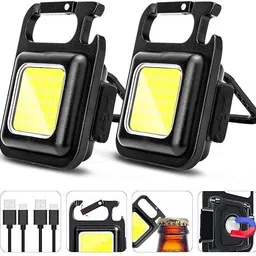 bluedeal Flashlights Rechargeable Light,4 Light Modes,Mini Super Emergency Light pack,2 Torch-picture-13