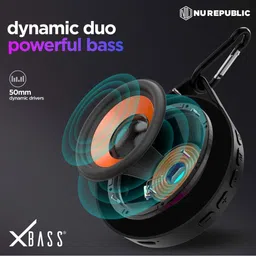 Nu Republic Sonicpop 50 with Upto 14 Hrs Playtime, RGB Led Lights 5 W Bluetooth Speaker image 4