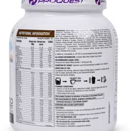 proquest Iso Quest Whey Protein Isolate|Low Fat 27g Protein|Added Probiotics & Digezyme® Whey Protein image 2