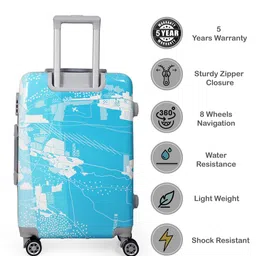 Polo Class Set of 4 Hard-Sided Trolley Suitcases & Vanity Bags image 5