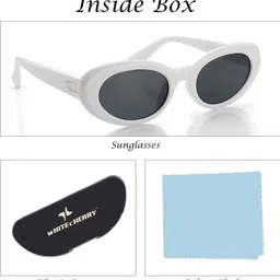 hashtag eyewear UV Protection Cat-eye Sunglasses (54) image 3