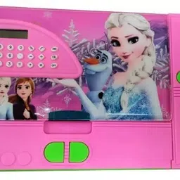 royal krafts calculator Frozen Princess Art Plastic Pencil Box-picture-23