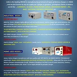 mga ECO-9 MCB for 1 to 12 Batteries Charging up to 9A Fast Charging Car ,Truck ,JCB,Tublar ,TT Battery Charger 30 AH to 200 AH Capacity image 4