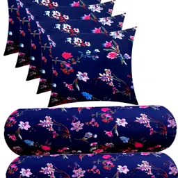 actos Microfibre Floral Sleeping Pillow Pack of 7-picture-21