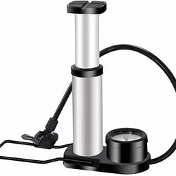 chozuba Portable High Pressure Foot Activated Air Pump Compressor Air Pump for Bicycle, Car, Ball, Football Pump Pump-picture-10