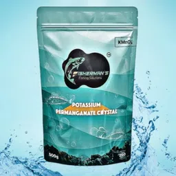 fisherman's- fishing solutions Potassium permanganate Crystal, Water Treatment, Freshwater Aquarium | 500 gm, Solvent Aquarium Cleaner image 3