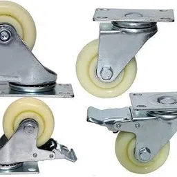pacificmovers 3 Inch 360 Degree PU Swivel Caster Wheels Heavy Duty Swivel Furniture Caster-picture-30