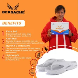 bersache Men Flats Sandal image 2