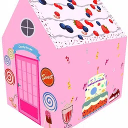 dhruvayfab Jumbo Size Light Weight Kids Play Tent For 2-10 Year Children (happy birthday)-picture-10