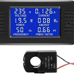 6 in 1 Digital Voltage Meter Energy Panel Multimeter Meter Electronic Hobby Kit-image-6