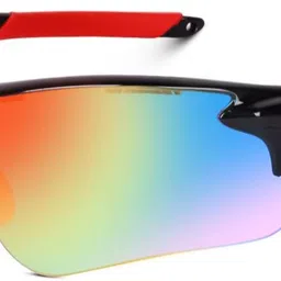 cubana club UV Protection, Mirrored Sports Sunglasses (Free Size) image 2