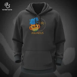 the print platter Women Full Sleeve Graphic Print Hooded Sweatshirt image 2