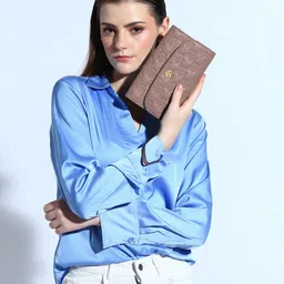 dkny Casual Pink Clutch-picture-10