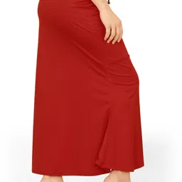 Woo THiNG Fishcut Sari Shapewear Lycra Blend Petticoat image 5
