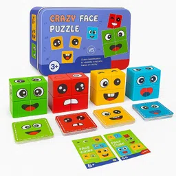 harshiv Emoji Face Puzzle Cube Set-picture-13