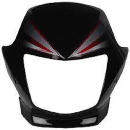 arpit entreprise Front CB Shine (Black/Red) Bike Headlight Visor-picture-24