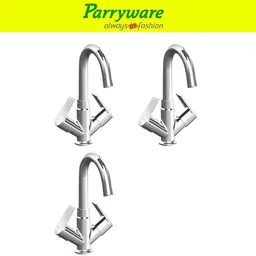 Praseo Center Hole Basin Mixer Tap for hot and cold water set of 3 pic 238 Dual Handle Deck Mounted Faucet for Wash Basin Basin Mixer Faucet-image-14
