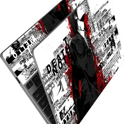 Anweshas Full Panel Laptop Skin Sticker Vinyl Bubble Free, Waterproof - Death Note Typography Self Adhesive Vinyl Laptop Decal 15.6-picture-10
