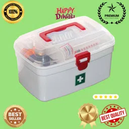 evara international Rectangular Medicine Box, Medical Box, First aid Box,Multi Purpose Box_K74 First Aid Kit-picture-33
