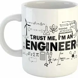 avistra Trust Me I'm an Engineer, Coffee, Birthday Gift, Engineers Gifts Idea, Printed Ceramic Coffee Mug-picture-21