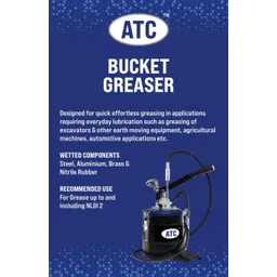 atc BUCKET GREASE GUN XA/6A Manual Pump image 3