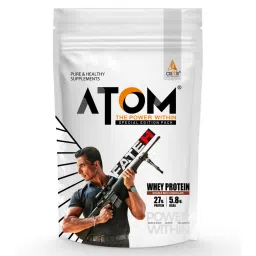 AS-IT-IS Nutrition ATOM Whey Protein 1kg | 27g protein | Isolate & Concentrate | FATEH Double Rich Chocolate | USA Labdoor Certified | With Digestive Enzymes for better absorption | Exclusive Pack-picture-13