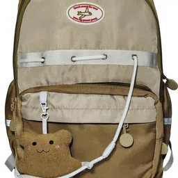 dreamz gallery Teddy Bear Design Kids Organizer in Dual Compartments Soft Durable Fabric Waterproof Backpack image 1