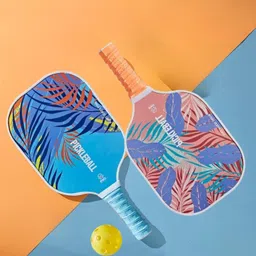 vayinato Pickleball Beginners Combo Pack | 2 Paddles + 1 Ball with Hand Grip, (48 * 7 Cm) Pickleball Paddle-picture-21