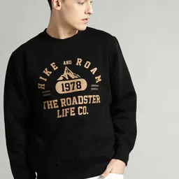 roadster Men Full Sleeve Printed Sweatshirt image 1