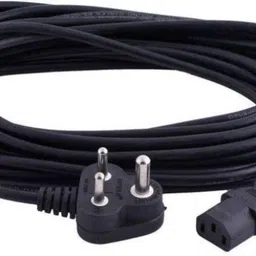 PAC Power Cord 3 m 3 Pin Power Cord Cable for Computer, Monitor, Printer, UPS, PC SMPS-3 meter-image-23