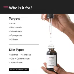 Minimalist Salicylic Acid Serum 2% for Acne, Blackheads & Open Pores- image 2