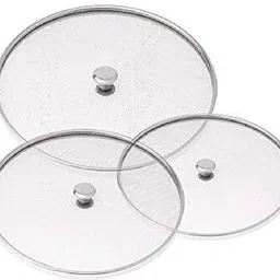rg budget store Steel net cover lid 10 inch Lid, Pack of 3-picture-23