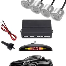 peeps store Universal 4 Silver Reverse Parking Sensor-PS25A783 Universal 4 Silver Reverse Parking Sensor-PS25A783 Parking Sensor-picture-26