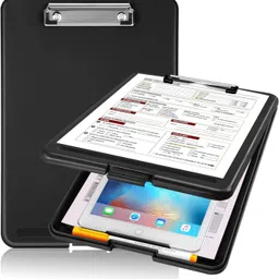 panchhi store Clipboard with Storage Plastic Storage with Low Profile Clip Nursing Clipboards-picture-19