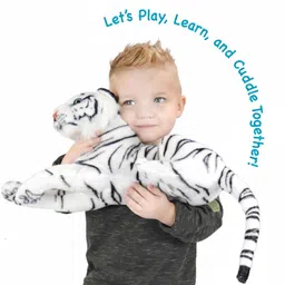 r.b. fashion Tiger Soft Toy for Kids |Stuffed Animal Plush | Super Soft & Huggable Toy - 20 cm image 3