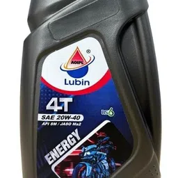 lubin ENERGY 4T 20W-40 Motorcycle Engine Oil|High Performance & Smooth Gear Shift JASO MA2, API SM Superior Engine Protection & Mileage for All 4-Stroke Bikes Synthetic Blend Engine Oil-picture-22