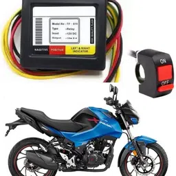CROXIV Front, Rear, Side Flasher Indicator Light for Bullet, Hero, Honda, Bullet, KTM Universal For Bike-picture-10