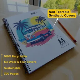 nrp Spiral A4 Notebook Single Line 500 Pages image 4