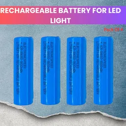 sacro Rechargeable 1800Mah Lithium-Ion For Light Speaker Pack of 4Q184 Battery-picture-16