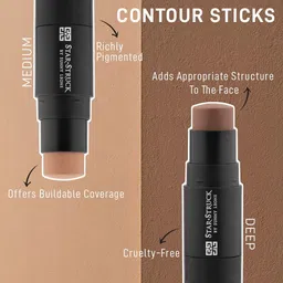 star struck by sunny leone Contour Stick for Women | Medium Brown Concealer image 4