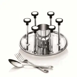 luxafare Stainless Steel Glass Stand/Tumbler Holder/Glass Holder for Kitchen/Dining Table, Stainless Steel Glass Holder Stainless Steel Glass Holder-picture-10