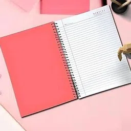 write on white PREMIUM COLLECTION 5 SUBJECT SPIRAL A4 Notebook RULLED 400 Pages image 3