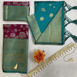 fabcartz Self Design Semi Stitched Lehenga Choli image 4