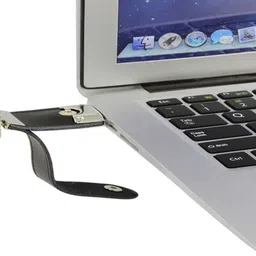 KML Leather Pendrive 32 GB USB Flash Drive Keyring Shape 32 GB Pen Drive Compatible with Laptop, Mobile, Desktop Computer, Tablet, Gaming Console, Gaming Console USB 2.0 Metal Case image 2