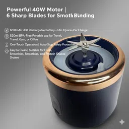 sageware Portable Juicer / Mini Blender 40 W Mixer Blender image 4