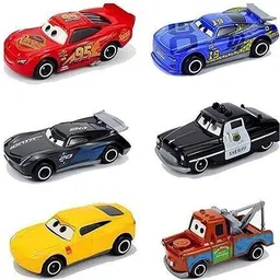 kammateswara Die Cast set of 6 cars for kids free wheel cars image 2