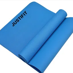 justifit Anti-Skid Sports Mat with Carry Strap for Home Gym & Outdoor Workout Maroon 6 mm Yoga Mat-picture-15